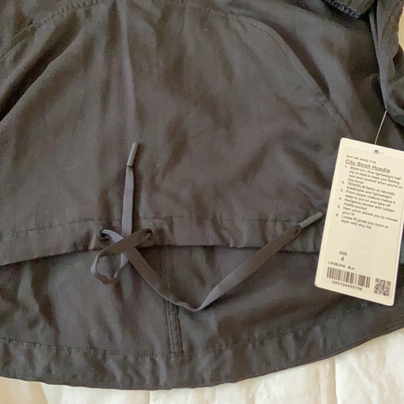 NWT lululemon City Stroll Hoodie Jacket Black - Picture 11 of 15